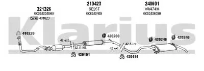 Система выпуска ОГ KLARIUS купить