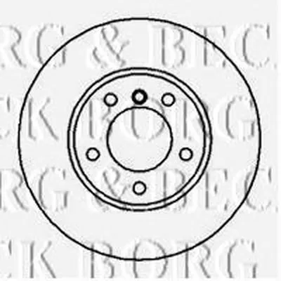 Тормозной диск BORG & BECK купить