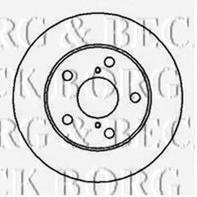 Тормозной диск BORG & BECK купить