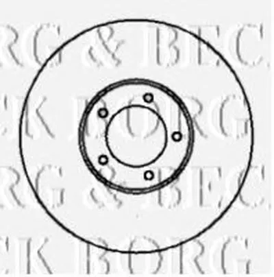 Тормозной диск BORG & BECK купить