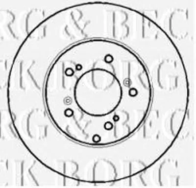 Тормозной диск BORG & BECK купить