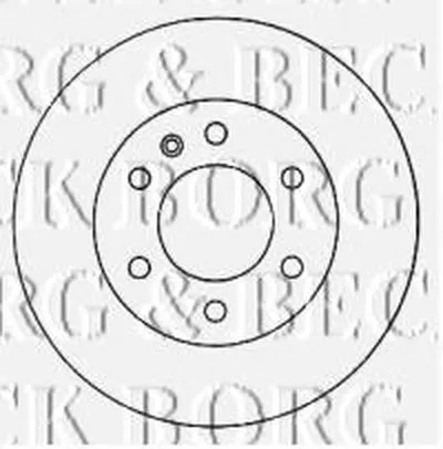 Тормозной диск BORG & BECK купить