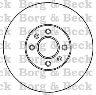 Тормозной диск BORG & BECK купить