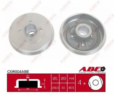 Тормозной барабан ABE купить