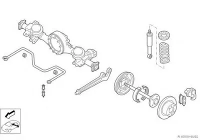Рулевое управление; Подвеска колеса HERTH+BUSS JAKOPARTS купить