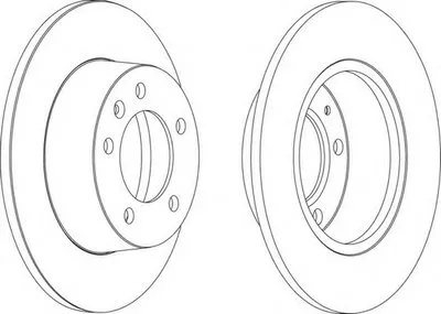 Тормозной диск PREMIER FERODO купить