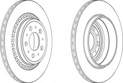 Тормозной диск PREMIER FERODO купить