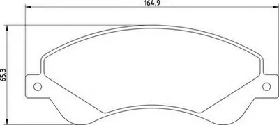 Комплект тормозных колодок, дисковый тормоз MAGNETI MARELLI купить