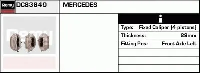 Тормозной суппорт Remanufactured REMY (Multiline) DELCO REMY купить