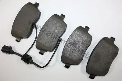 Комплект тормозных колодок, дисковый тормоз Erstausrüster AUTOMEGA купить