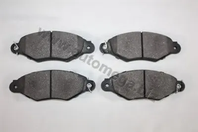 Комплект тормозных колодок, дисковый тормоз AutoMega Premium AUTOMEGA купить