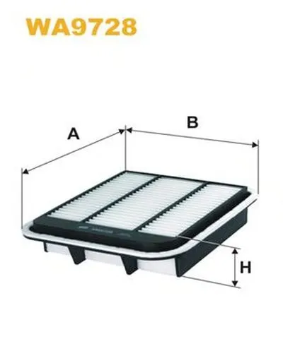 Воздушный фильтр WIX FILTERS купить