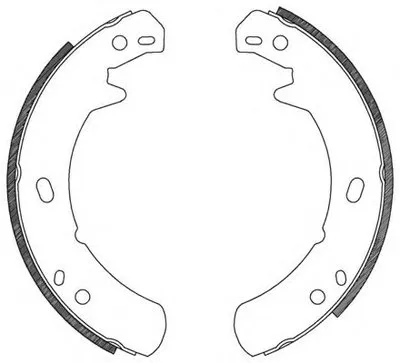 Комплект тормозных колодок ADVANCE OPEN PARTS купить