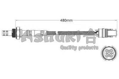 Лямда-зонд ASHUKI купить