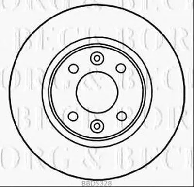 Тормозной диск BORG & BECK купить