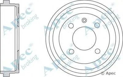 Тормозной барабан APEC braking купить