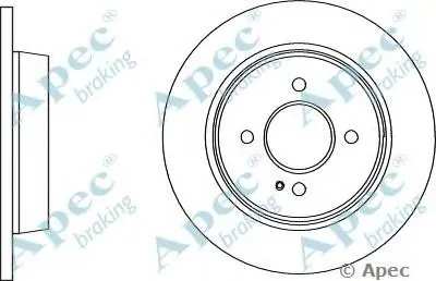 Тормозной диск APEC braking купить