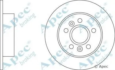 Тормозной диск APEC braking купить