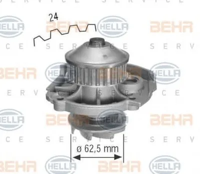 Водяной насос BEHR HELLA SERVICE Version ALTERNATIVE BEHR HELLA SERVICE купить