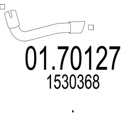 Труба выхлопного газа MTS купить