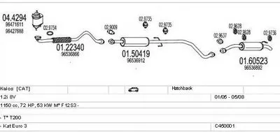 Система выпуска ОГ MTS купить