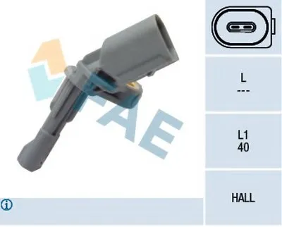 Датчик, частота вращения колеса FAE купить