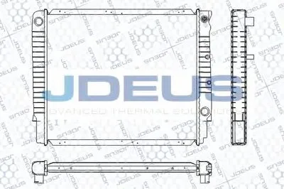 Радиатор, охлаждение двигателя JDEUS купить