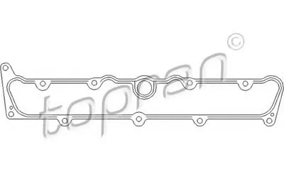 Прокладка, впускной коллектор TOPRAN купить