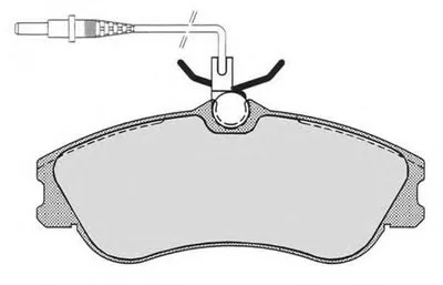 Комплект тормозных колодок, дисковый тормоз RAICAM купить