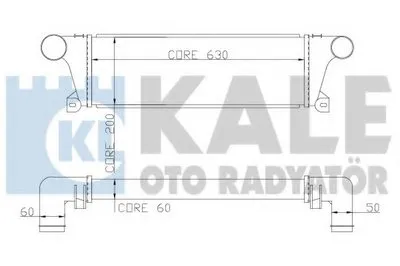 Интеркулер KALE OTO RADYATÖR купить