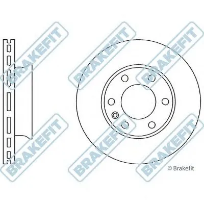 Тормозной диск Brake Fit APEC braking купить