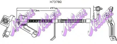 Тормозной шланг BROVEX-NELSON купить