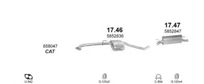 Система выпуска ОГ POLMO купить