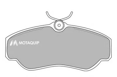 Комплект тормозных колодок, дисковый тормоз MOTAQUIP купить