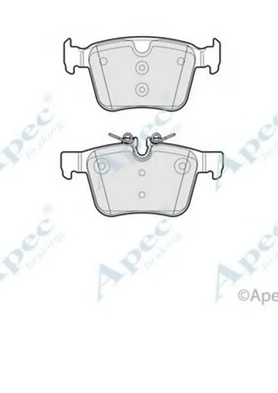 Комплект тормозных колодок, дисковый тормоз APEC braking купить