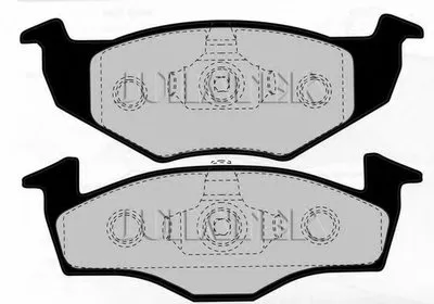 Комплект тормозных колодок, дисковый тормоз JURATEK купить