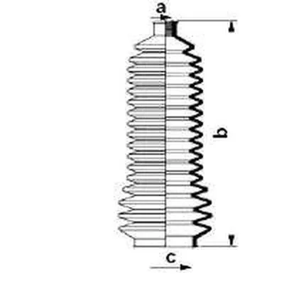 Пыльник, рулевое управление SPIDAN купить