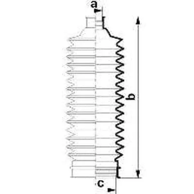 Пыльник, рулевое управление SPIDAN купить