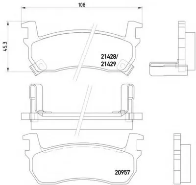 Комплект тормозных колодок, дисковый тормоз HELLA купить