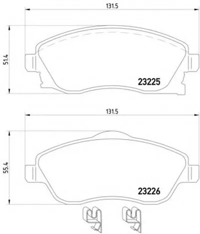Комплект тормозных колодок, дисковый тормоз HELLA купить