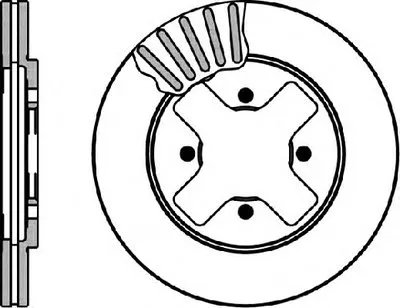 Тормозной диск HELLA купить