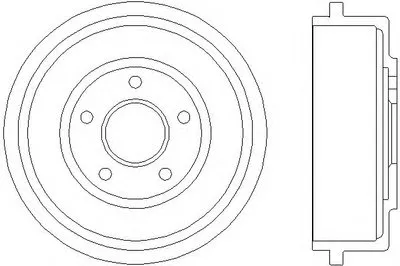 Тормозной барабан HELLA купить