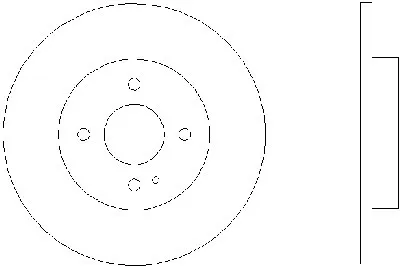 Тормозной диск PRO TEXTAR купить
