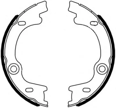 Комплект тормозных колодок, стояночная тормозная система MINTEX купить