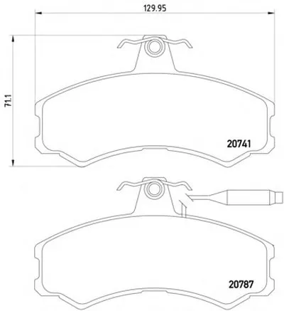 Комплект тормозных колодок, дисковый тормоз HELLA PAGID купить