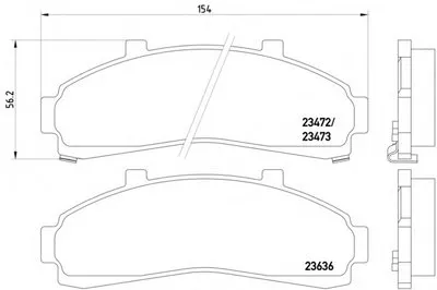 Комплект тормозных колодок, дисковый тормоз HELLA PAGID купить