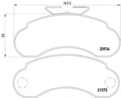 Комплект тормозных колодок, дисковый тормоз HELLA PAGID купить