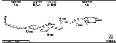 Система выпуска ОГ WALKER купить