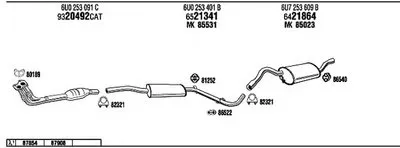 Система выпуска ОГ WALKER купить