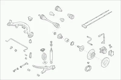 Рулевое управление; Подвеска колеса SACHS купить